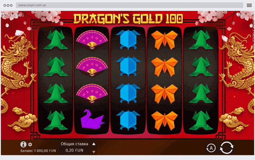 Cлoт Dragons Gold в Izzi Casino